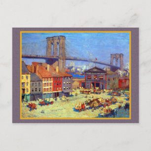 Brooklyn Bridge New York Postcard