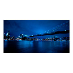 Brooklyn Bridge, New York Poster