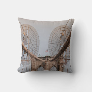 BROOKLYN BRIDGE NEW YORK THROW PILLOW