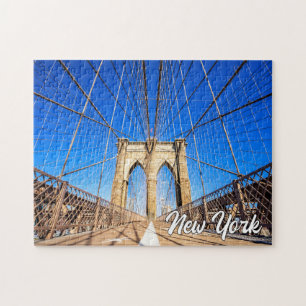 Brooklyn Bridge, New York, USA Jigsaw Puzzle