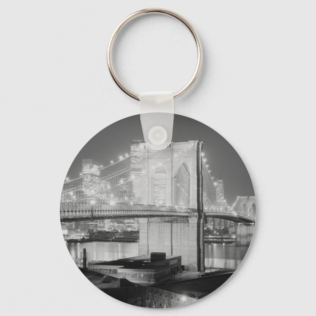 Brooklyn Bridge New York USA Keychain (Front)