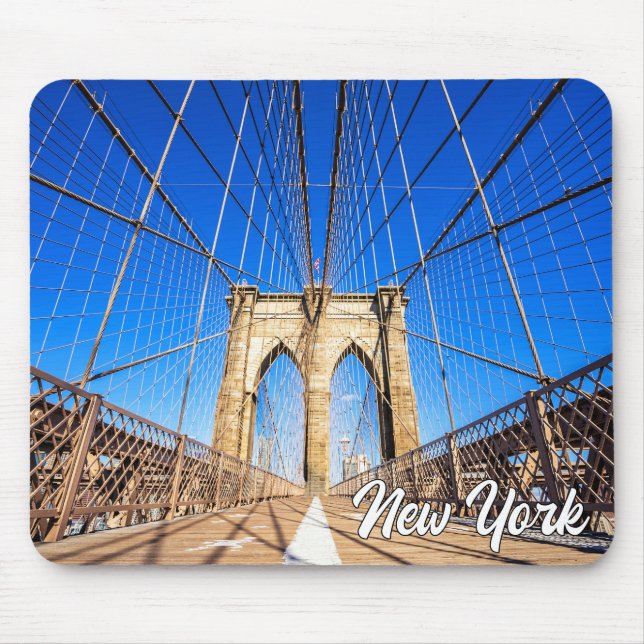 Brooklyn Bridge, New York, USA Mouse Pad (Front)