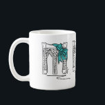 Brooklyn Bridge NYC Christmas Hanukkah Holiday Coffee Mug<br><div class="desc">Mug features an original marker illustration of a classic NYC landmark,  the Brooklyn Bridge,  "dressed up" for the holidays!

This Chanukah illustration is also available on other products. Don't see what you're looking for? Need help with customization? Contact Rebecca to have something designed just for you.</div>