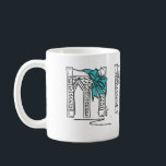 Brooklyn Bridge NYC Christmas Hanukkah Holiday Coffee Mug<br><div class="desc">Mug features an original marker illustration of a classic NYC landmark,  the Brooklyn Bridge,  "dressed up" for the holidays!

This Chanukah illustration is also available on other products. Don't see what you're looking for? Need help with customization? Contact Rebecca to have something designed just for you.</div>
