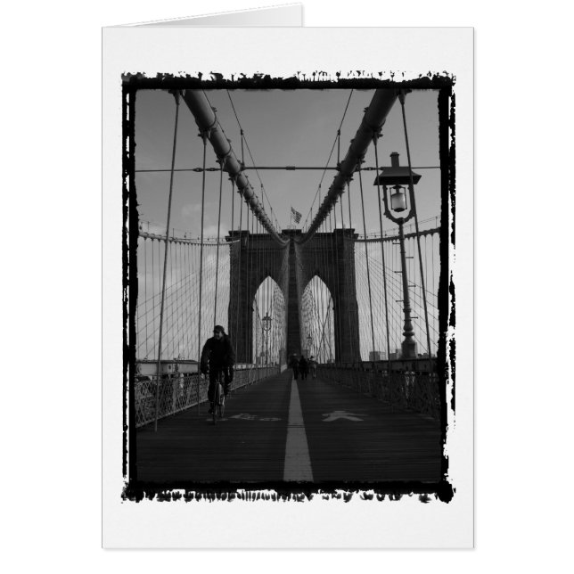 Brooklyn Bridge Photo (Front)