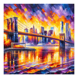 BROOKLYN BRIDGE  PHOTO PRINT