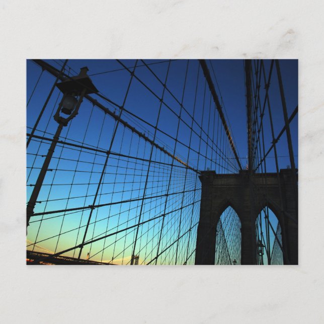 Brooklyn Bridge postcard (Front)