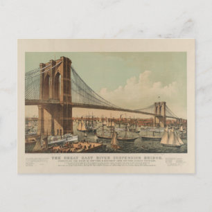 Brooklyn Bridge Postcard