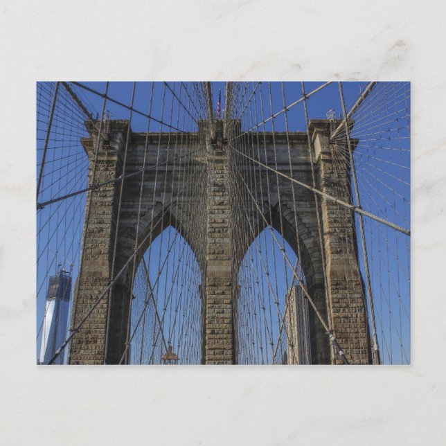 Brooklyn Bridge Postcard (Front)
