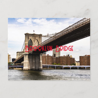 Brooklyn Bridge  Postcard