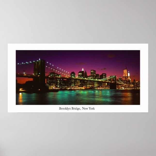 Brooklyn Bridge Poster (Front)