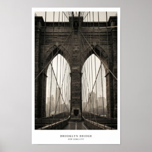 Brooklyn Bridge Poster