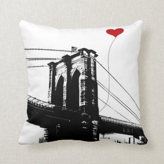 Brooklyn Bridge Throw Pillow