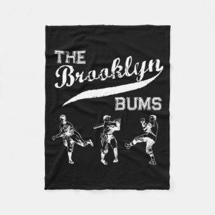 Brooklyn Bums New York Baseball Fan T Shirt Fleece Blanket