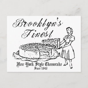 BROOKLYN CHEESECAKE POSTCARD