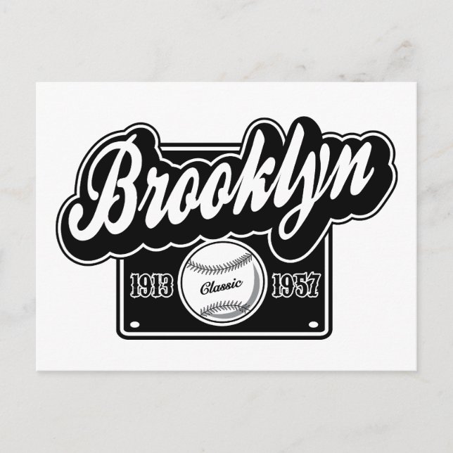 Brooklyn Classic Postcard (Front)