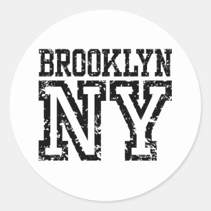 Brooklyn Classic Round Sticker
