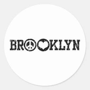 Brooklyn Classic Round Sticker