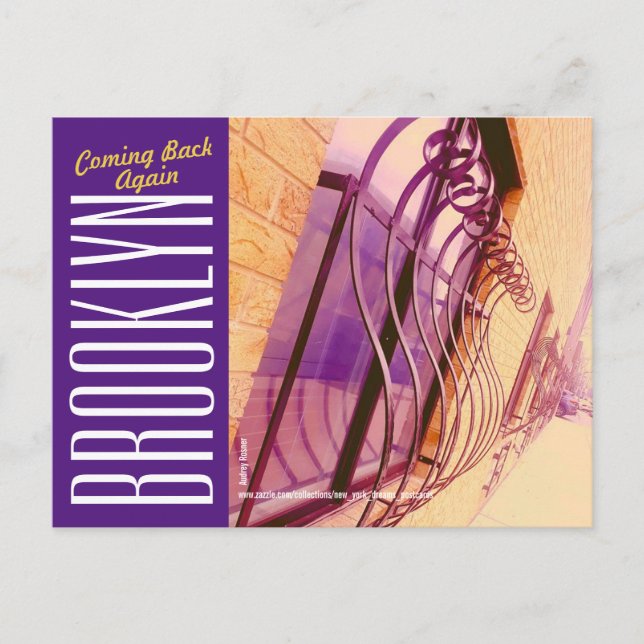 Brooklyn-Coming Back Again Postcard (Front)