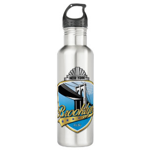 Brooklyn Design Gold 710 Ml Water Bottle