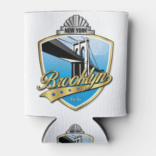 Brooklyn Design Gold Can Cooler