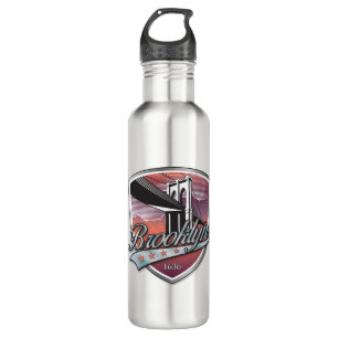 Brooklyn Design Silver 710 Ml Water Bottle