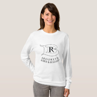 BROOKLYN EST NÉ ET ÉLEVÉ™ T-SHIRT À LONGUE SOMMETT