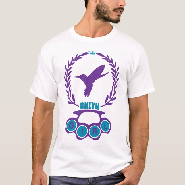 BROOKLYN GIRL KNUCKLE SQUAD T-Shirt (Front)