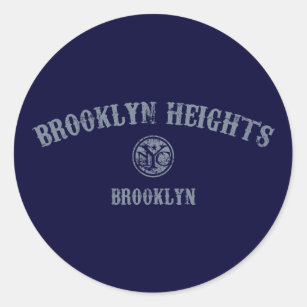 Brooklyn Heights Classic Round Sticker