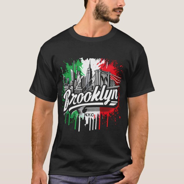Brooklyn Italian  T-Shirt (Front)