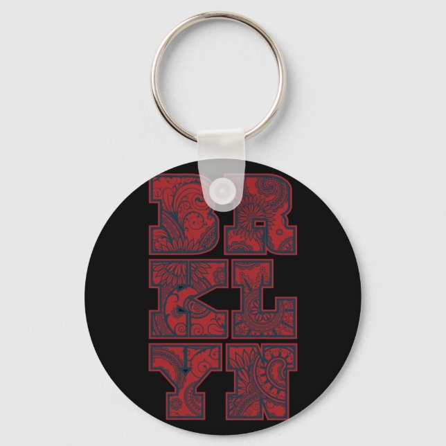 Brooklyn Keychain (Front)