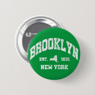 Brooklyn,New York 2 Inch Round Button
