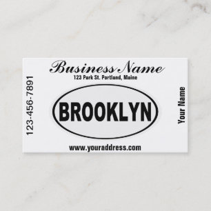 Brooklyn New York Business Card