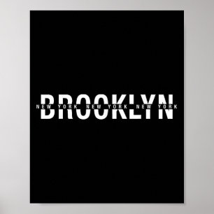Brooklyn New York City Tee Shirts, Brooklyn Nyc Gr Poster