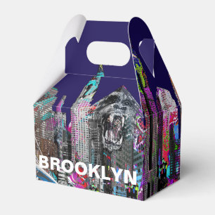 Brooklyn, New York in graffiti Favor Box