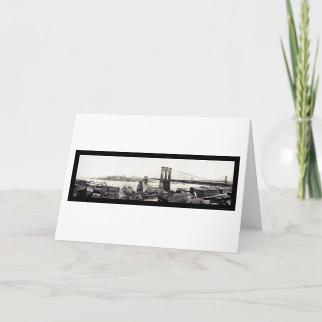 Brooklyn New York Photo 1913 Card (Front)