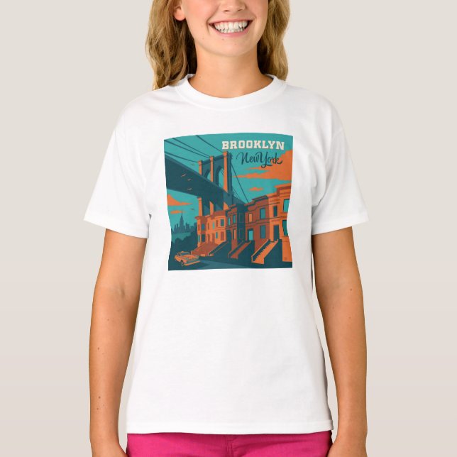 Brooklyn New York T-Shirt (Front)
