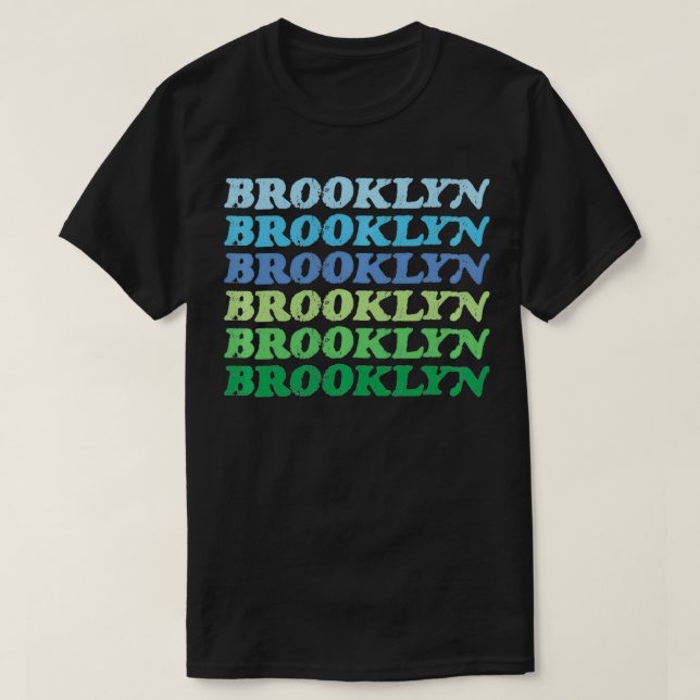 Brooklyn NY 80s Retro Vintage Style Pullover  (Design Front)