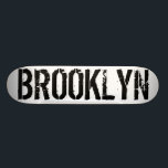 Brooklyn Skateboard Deck<br><div class="desc">Brooklyn Skateboard Deck by: PiratesofBrooklyn Brooklyn Monk Skateboard Deck From the "Kings County" Collection by: PiratesofBrooklyn 7 ply-North American Maple wood deck colour: White/Black **Order complete board** - includes Independent Trucks, Ricta Naturals wheels, Bullet bearings, grip tape, and mounting hardware. All images are © copyright Bradford Johansen and PiratesofBrooklyn. You...</div>
