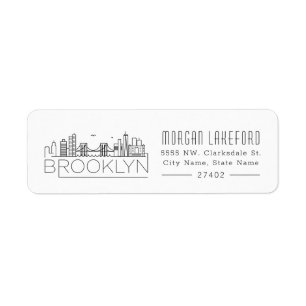 Brooklyn Stylisé Skyline