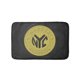 Brooklyn Subway Token Bath Mat