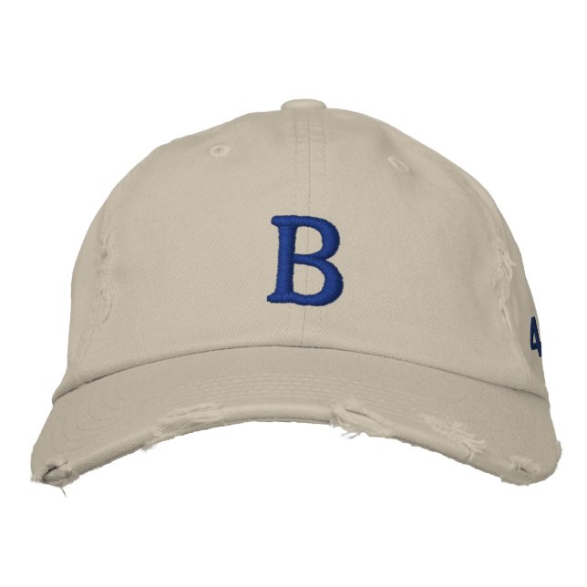 Brooklyn Vintage Ball Casquette - Distressed Chino (Devant)