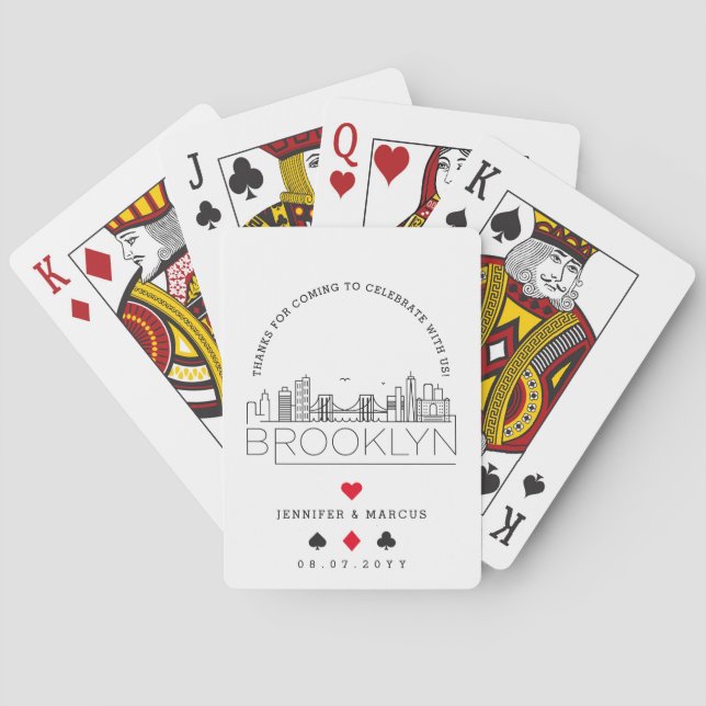 Brooklyn Wedding | Heart Sweet Card Suite (Back)