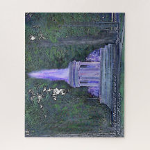 Brooks Memorial Fountain, Marshall Jigsaw Puzzle