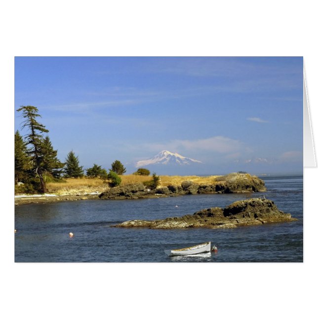 Brooks Point & Mt. Baker Card (Front Horizontal)