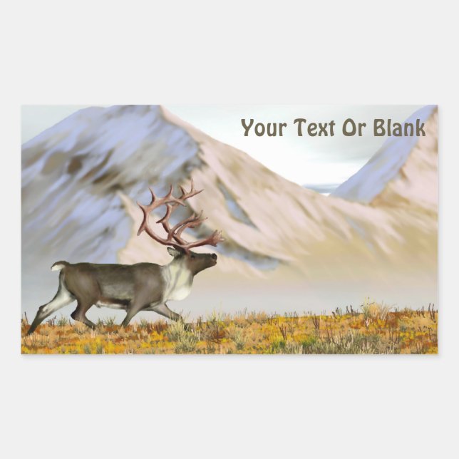Brooks Range Caribou Sticker (Front)