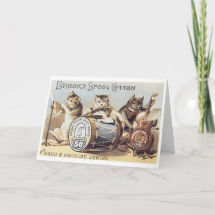 Brooks Spool Cotton Card