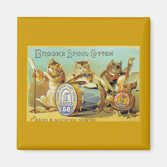 Brooks Spool Cotton Magnet (Front)