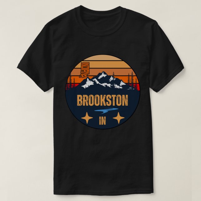 Brookston, Indiana T-Shirt (Design Front)