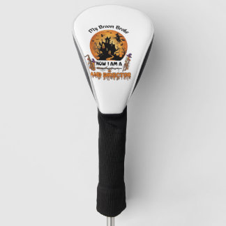 Broom Broke Band Director Halloween Haunted House Golf Head Cover